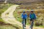 Thumbnail of Couple cycling in yorkshire dales countryside